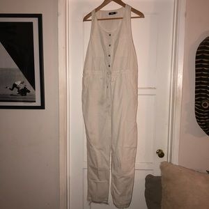 BDG off white jumpsuit